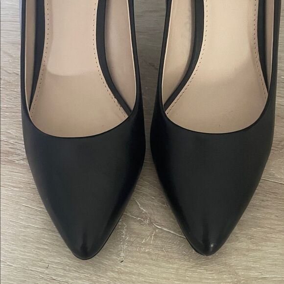 Cole Haan Black Leather Heels - Picture 5 of 8